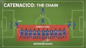Catenaccio là gì – Hiểu rõ về chiến thuật phòng ngự bóng đá
